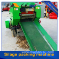 automatic corn silage round packing baler machine